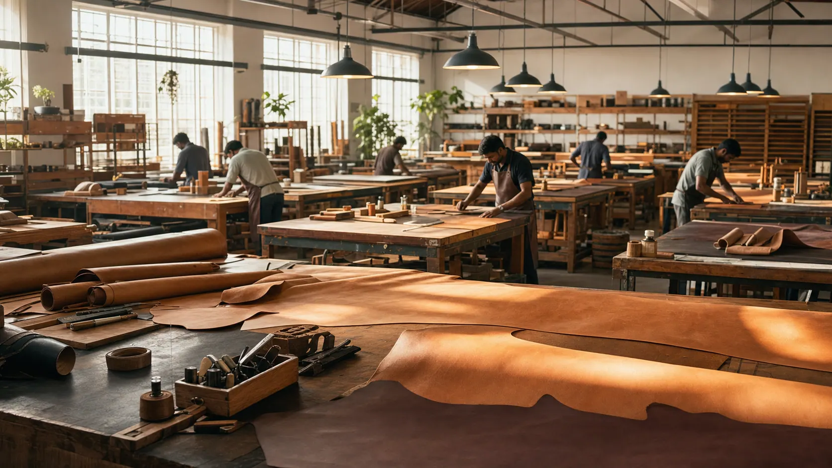 Saandrik leather workshop